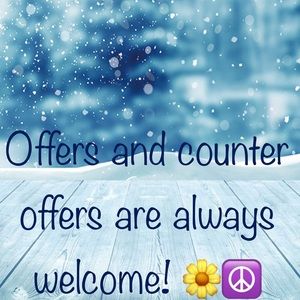 Offers/Counter Offers are always welcome!